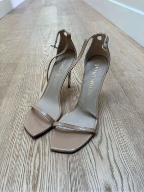Stuart Weitzman Nudist Tan Heels - Size 10 new